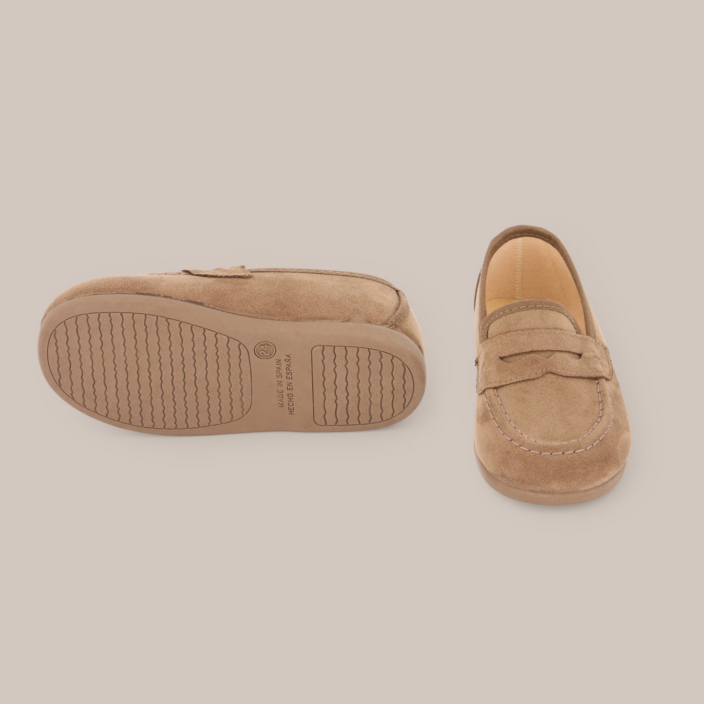 MOCASIN SERRATEX TAUPE