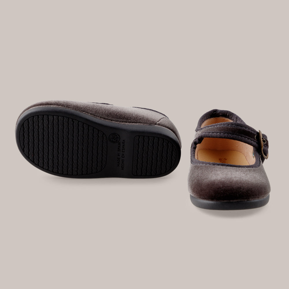 MERCEDITA TERCIOPELO GRIS
