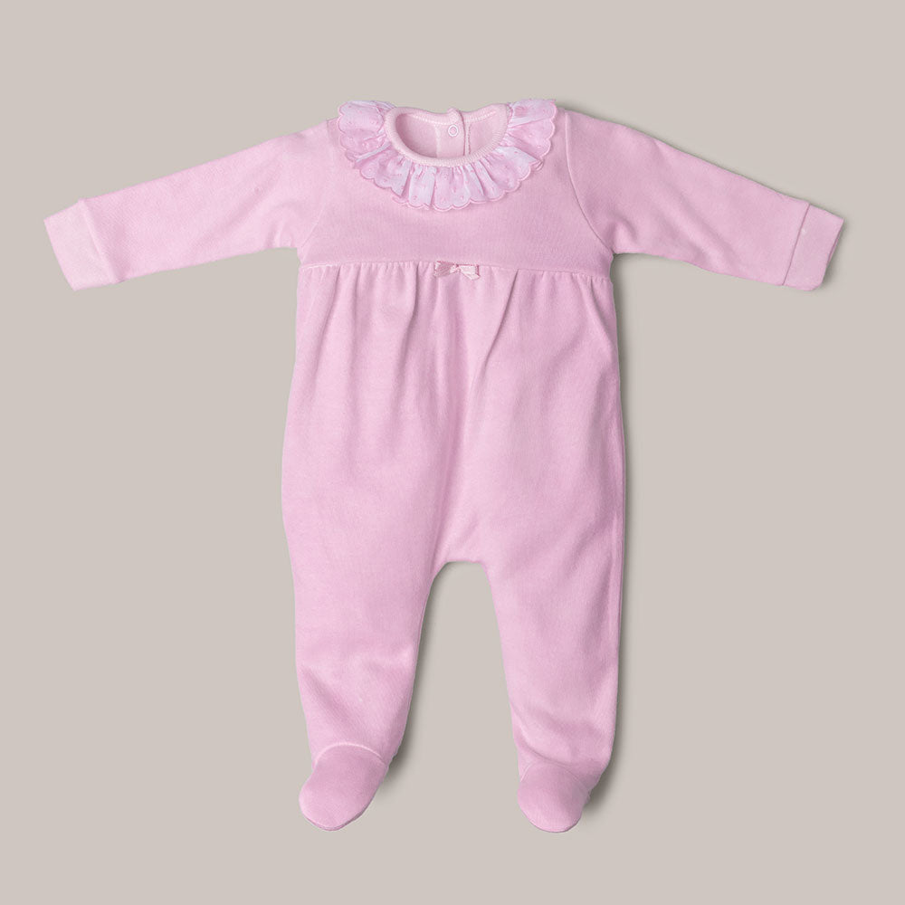 PIJAMA ALGODON MEDALLA ROSA