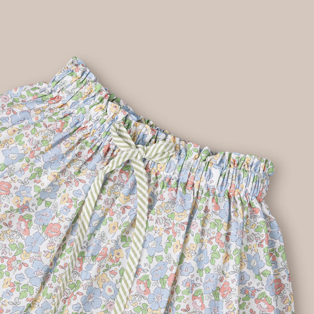 FALDA NIÑA CORAL