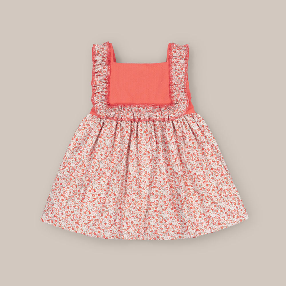 VESTIDO BURBUJA ROJO