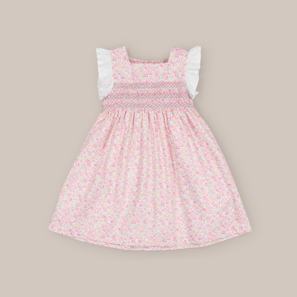 VESTIDO NIDOS NIÑA GRADINA