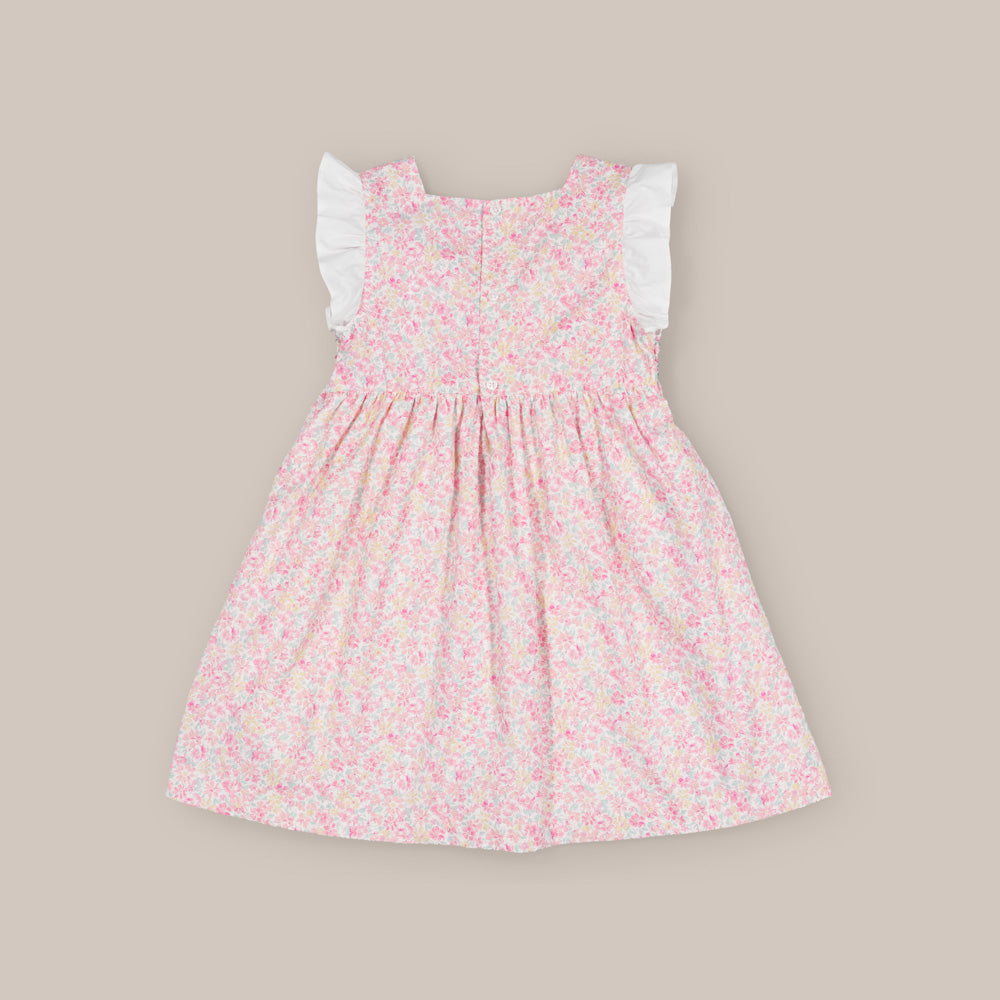 VESTIDO NIDOS NIÑA GRADINA