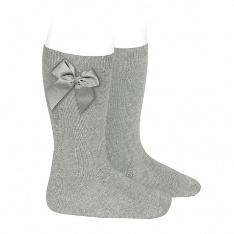 CALCETINES ALTOS CON LAZO LATERAL