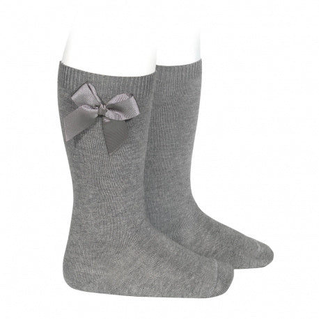CALCETINES ALTOS CON LAZO LATERAL
