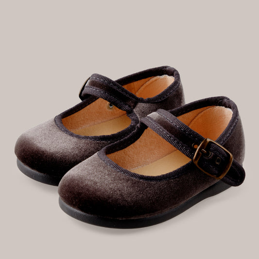 MERCEDITA TERCIOPELO GRIS