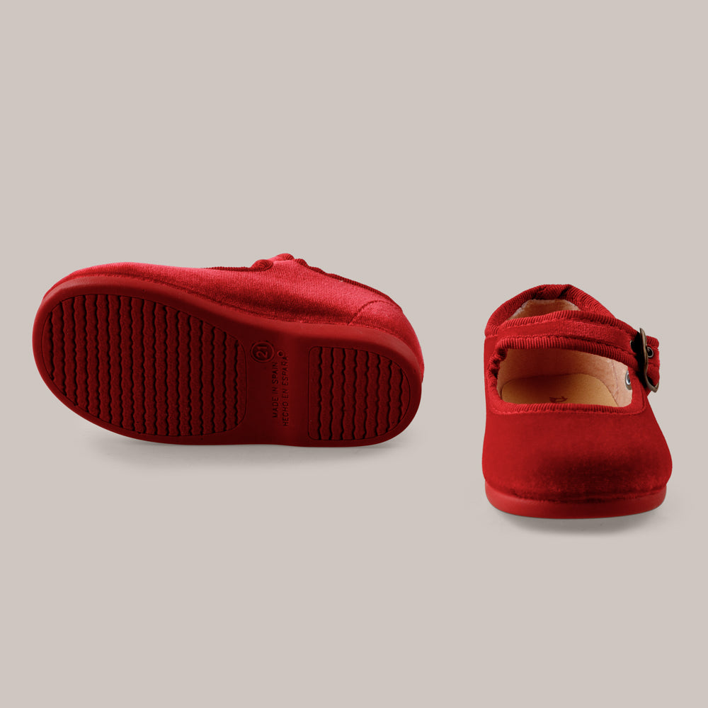MERCEDITA TERCIOPELO ROJO