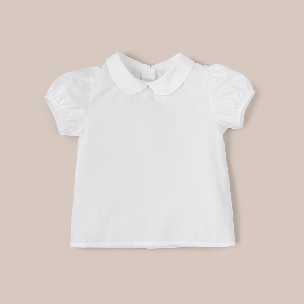 CAMISA MANGA CORTA CUELLO BEBE BASIC