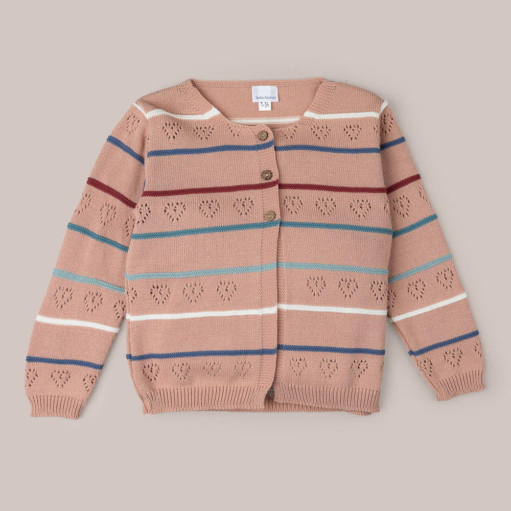 CHAQUETA CALADA CORAZON