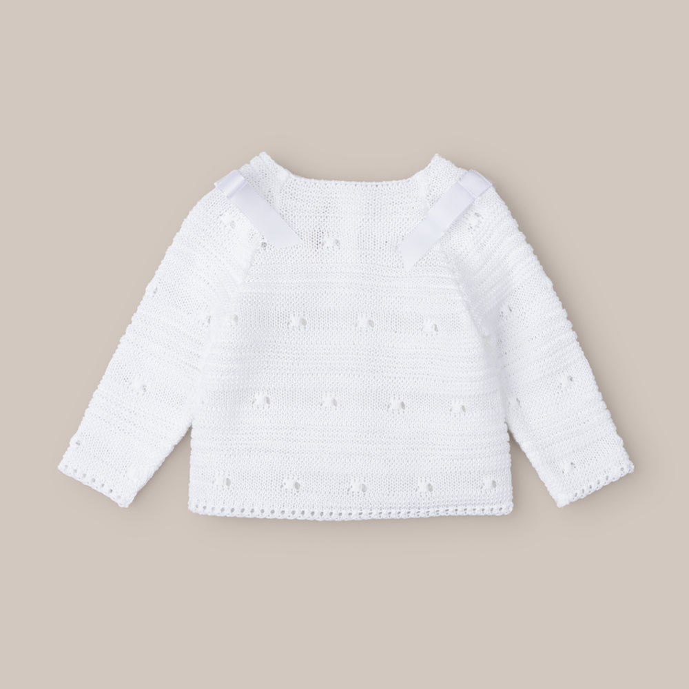 JERSEY BEBÉ TIZA BLANCO