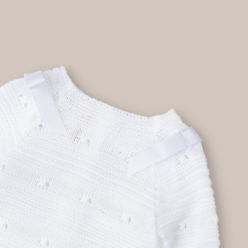 JERSEY BEBÉ TIZA BLANCO