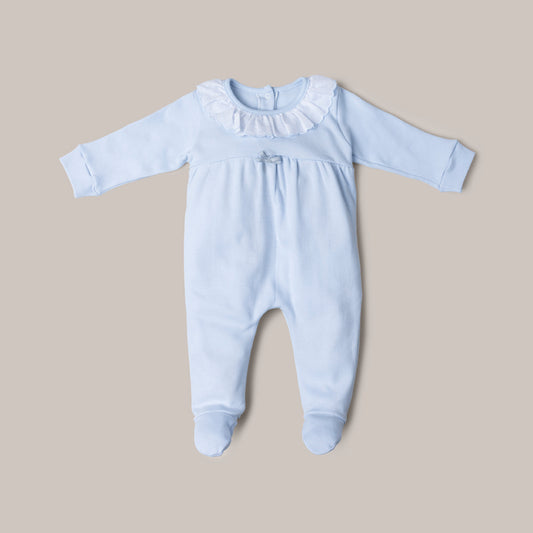 PIJAMA ALGODON MEDALLA AZUL