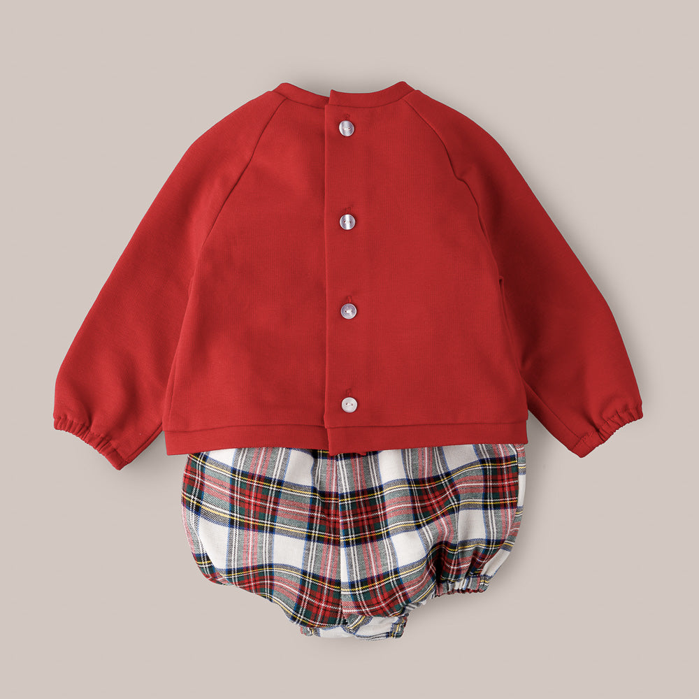 CONJUNTO 2P MARSELLA NIÑO ROJO