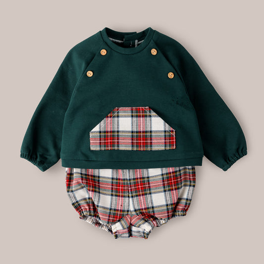 CONJUNTO 2P MARSELLA NIÑO VERDE