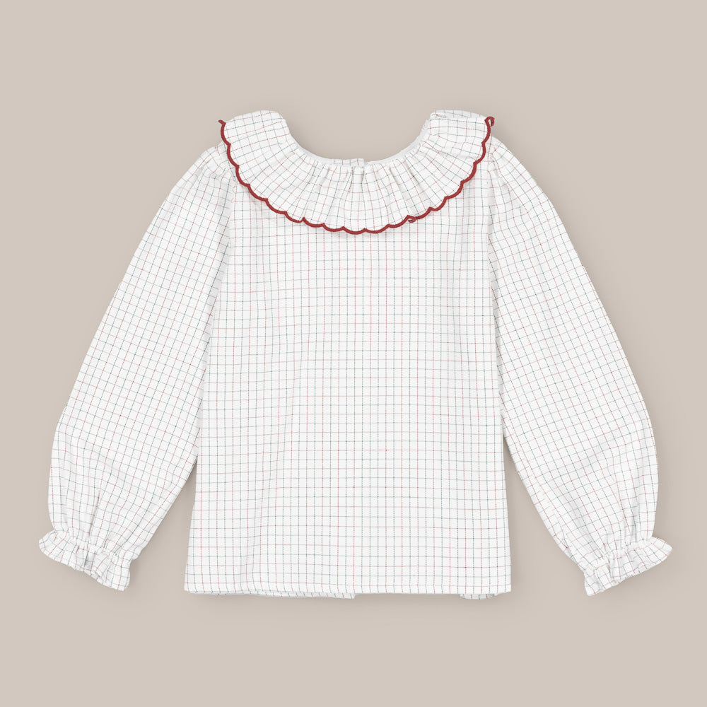 BLUSA NIÑA BURGUNDI