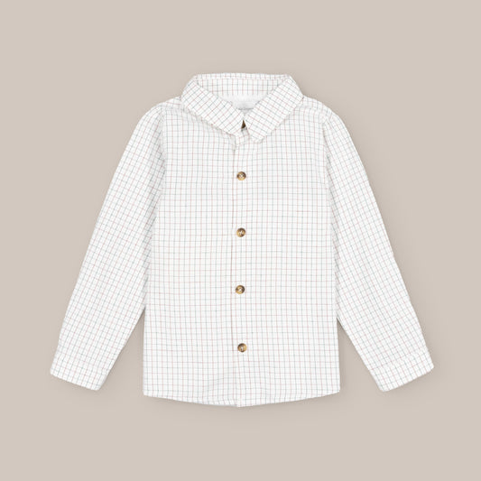 CAMISA NIÑO BURGUNDI
