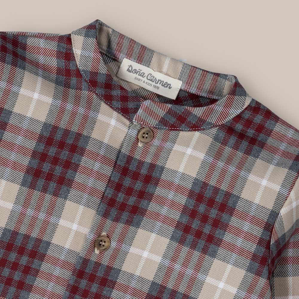 CAMISA NIÑO MANGA LARGA TROYA