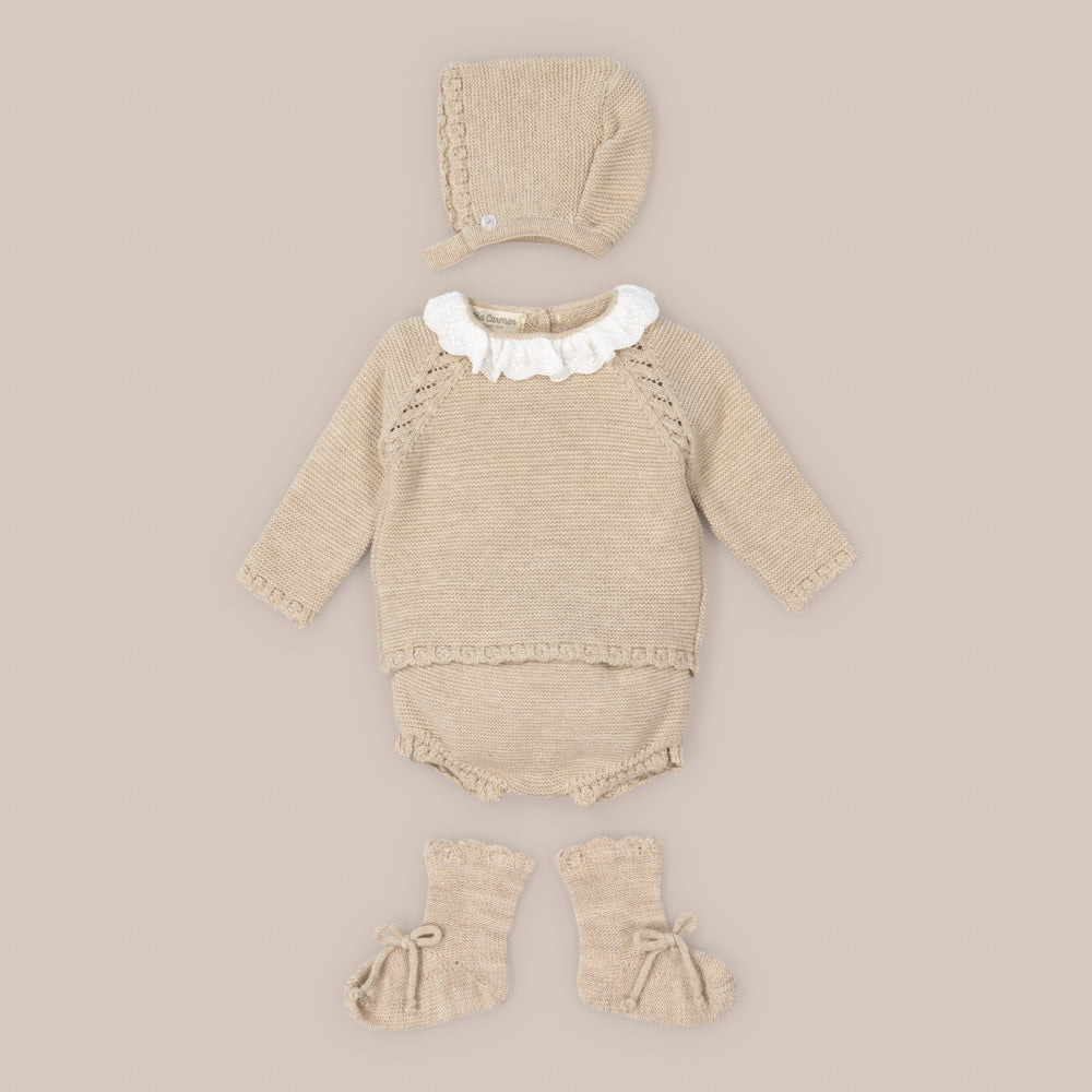 CONJUNTO BEBÉ 4PIEZAS STONE