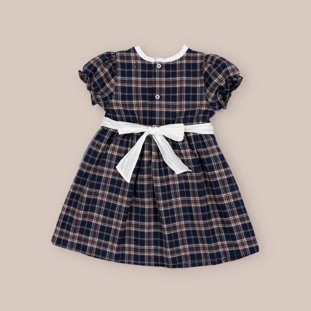 VESTIDO NIÑA ESCOCIA