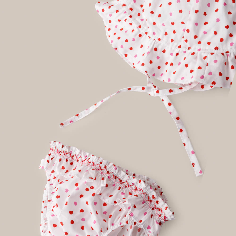 CULETIN CON GORRO CORAZON ROJO