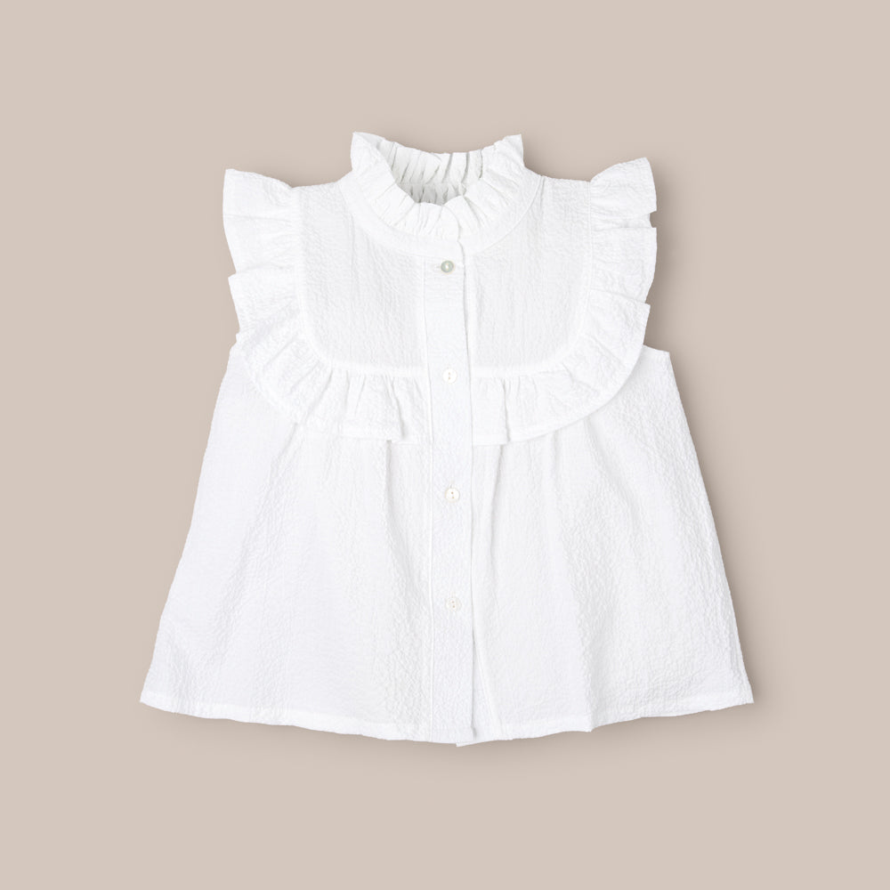 BLUSA NIÑA RICE BLANCO