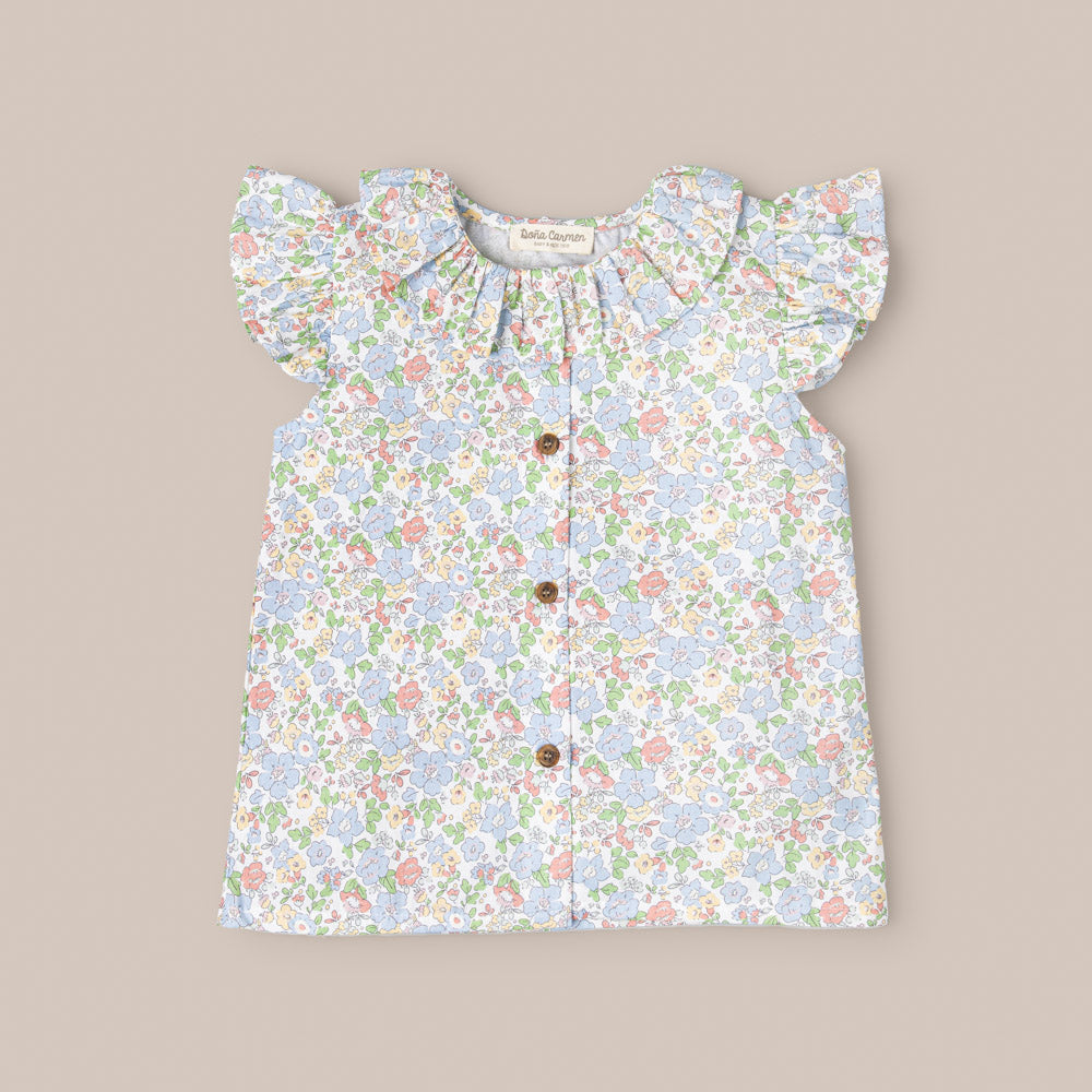 BLUSA NIÑA CORAL