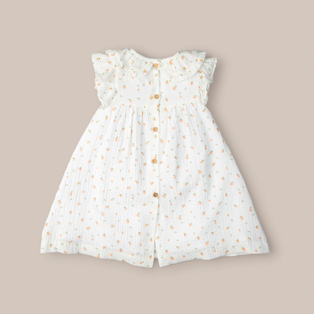 VESTIDO NIÑA PEACH