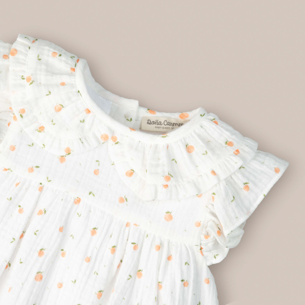 VESTIDO NIÑA PEACH