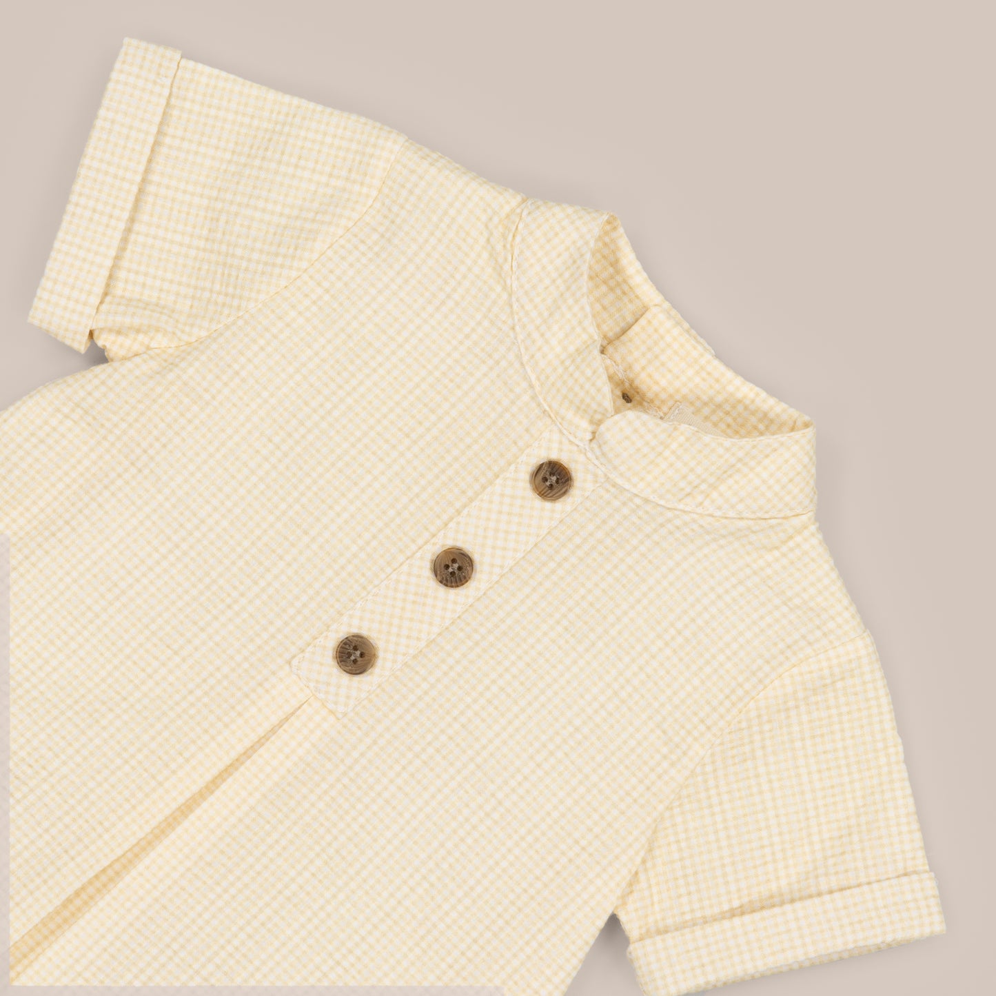 CAMISA BB ALACATI AMARILLO