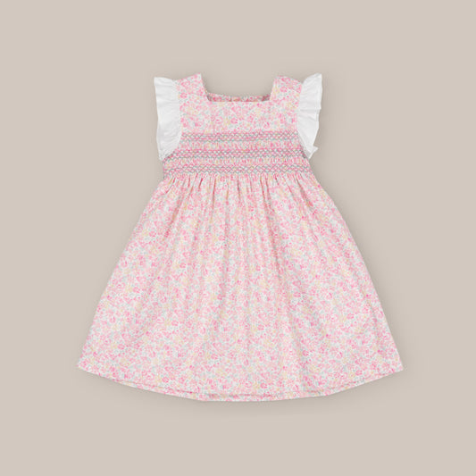 VESTIDO NIDOS NIÑA GRADINA