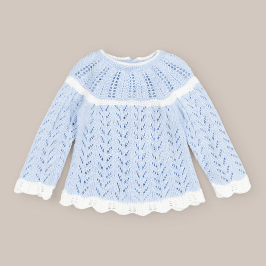JERSEY BB ESPIGA AZUL