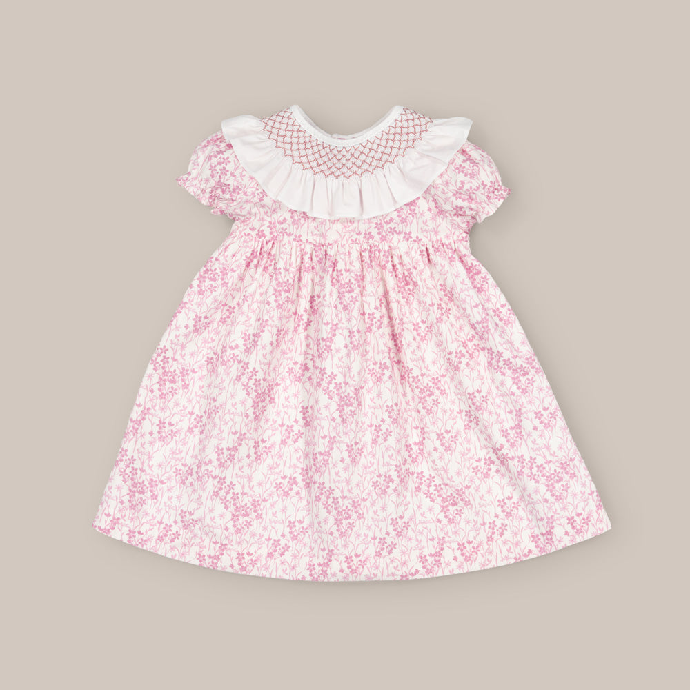 VESTIDO NIÑA SIMONE ROSA