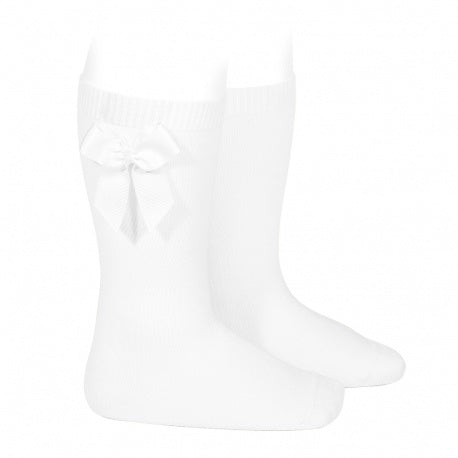 CALCETINES ALTOS CON LAZO LATERAL