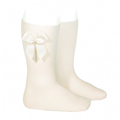 CALCETINES ALTOS CON LAZO LATERAL