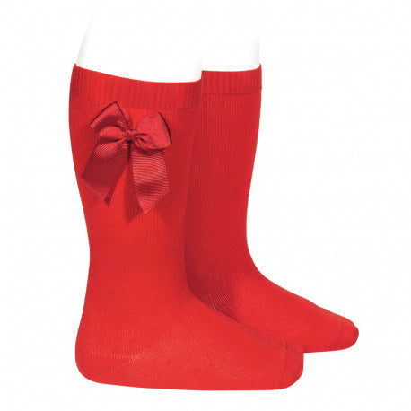 CALCETINES ALTOS CON LAZO LATERAL