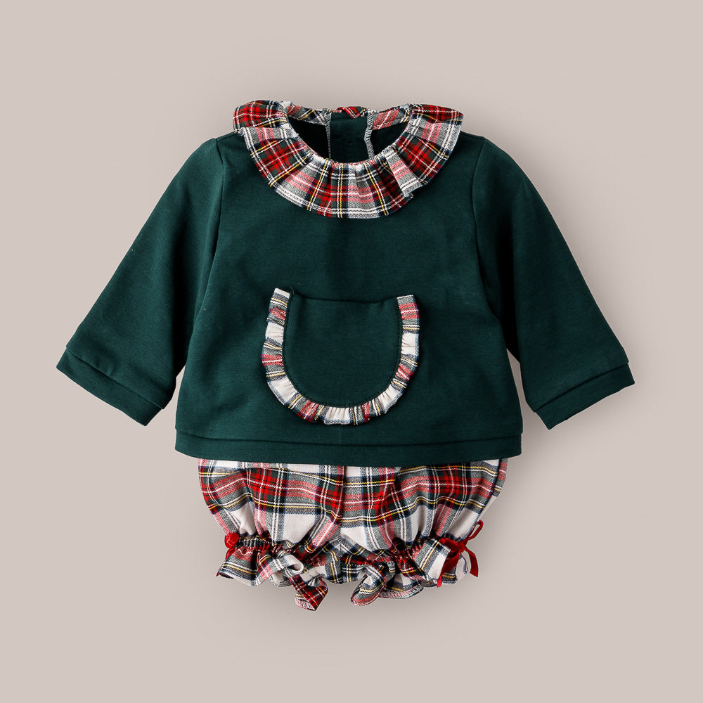 CONJUNTO 2P MARSELLA NIÑA VERDE