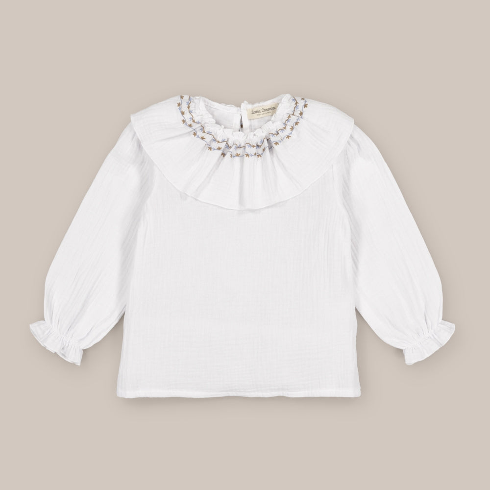 BLUSA NIÑA CUELLO YEDRA