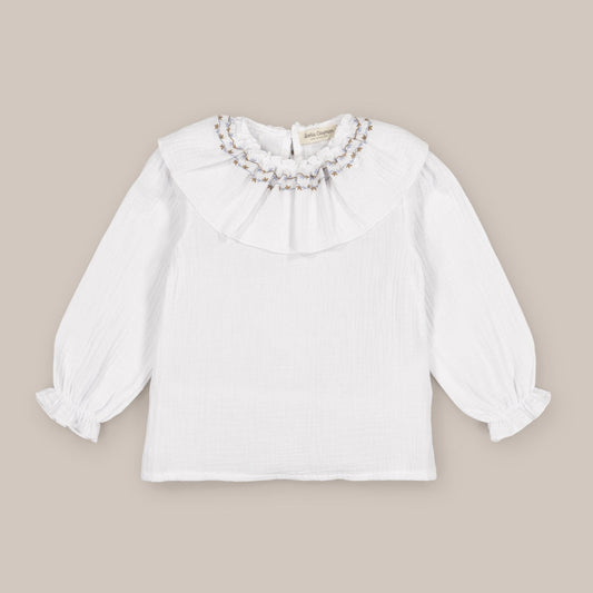 BLUSA NIÑA CUELLO YEDRA