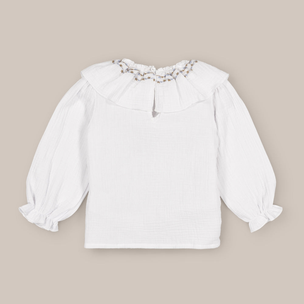BLUSA NIÑA CUELLO YEDRA